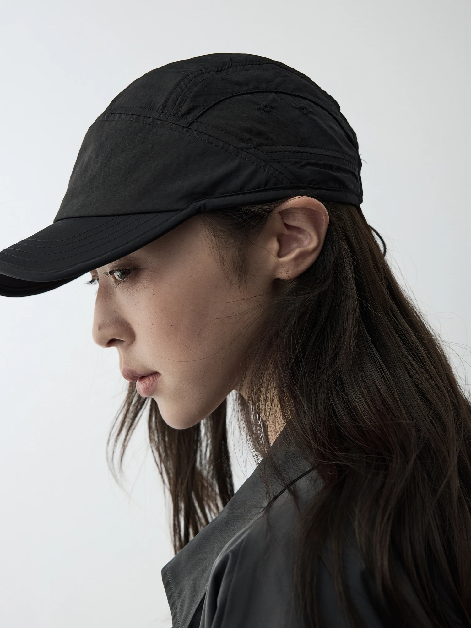 Haverice Breathable Outdoor Soft Cap Casual Versatile Duckbill Hat Sunshade Lightweight Foldable Unisex Baseball Cap