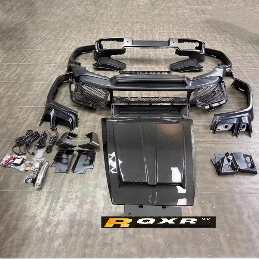 

Решетка переднего и заднего бампера для Mercedes Benz G-class G500 G350 G63, модифицированный G900, стиль, передняя задняя губа, брови, хвостовое крыло, капот двигателя