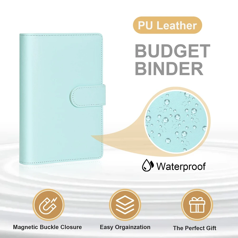 แฟ้มงบประมาณพร้อมซองซิป45ชิ้นสำหรับบัตรคูปองเงินสดนักวางแผนงบประมาณเพื่อประหยัดเงินซองจดหมายเงินสด B