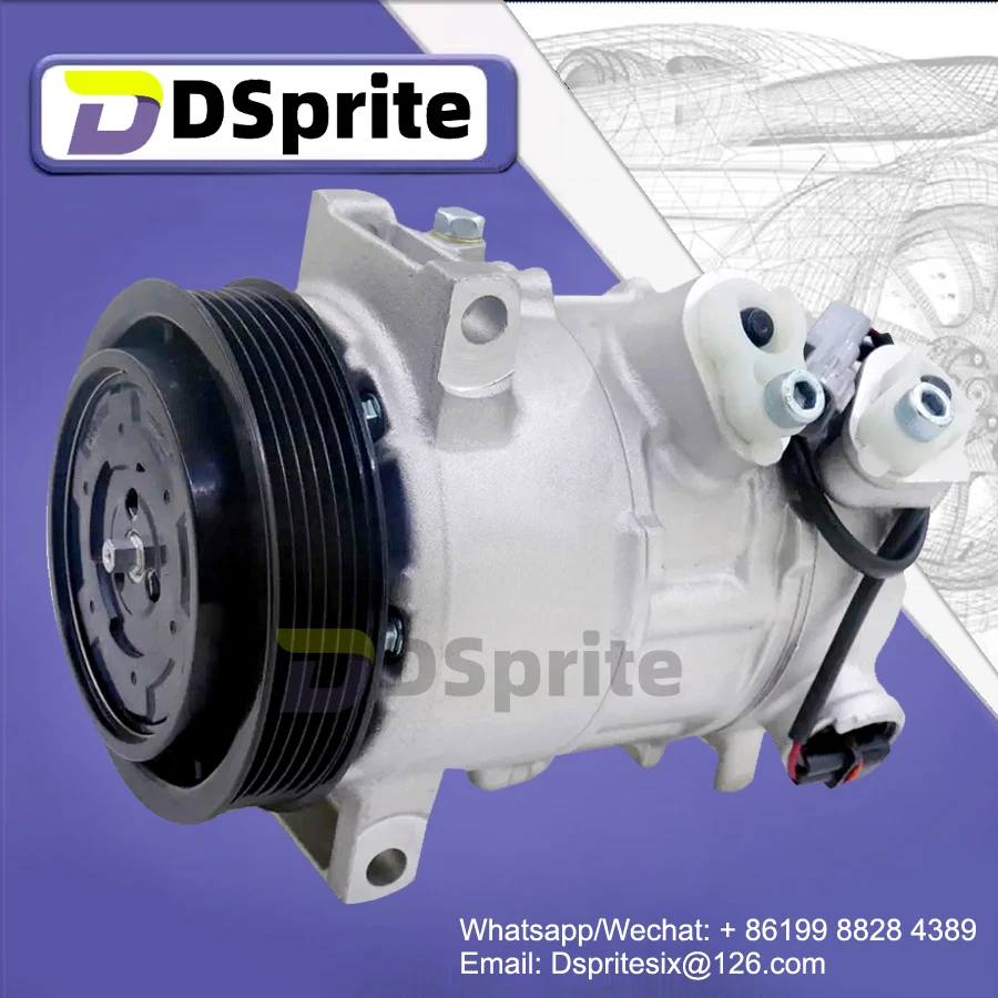 

FOR AC Compressor 55111610AB 158388 6512470 2022670AM RL111610AB 55111610AA 4471500751 FOR Jeep Compass 2.0 2.4 - 6SEU16C