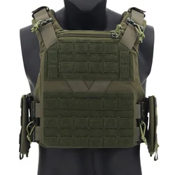 New Israel K19 Tactical Vest Plate Carrier MOLLE Quick Release Adjust Cummerbund Vest For Hunting Airsoft Gear Multicam Black