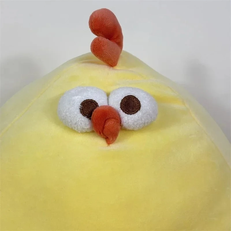 

Мультяшная декомпрессионная подушка Dun Dun Chicken, аниме, мягкая плюшевая кукла, подушка для сна, диванная подушка, детский подарок на день рождения, игрушка