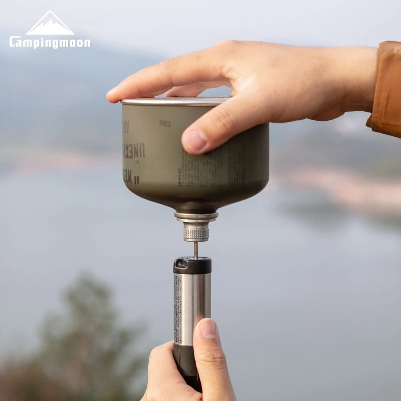 

CAMPINGMOON Z38/BKZ38 Flat Gas Charging Lighter Conversion Head Inflatable Adapter Charging Spray Gun Connection Head