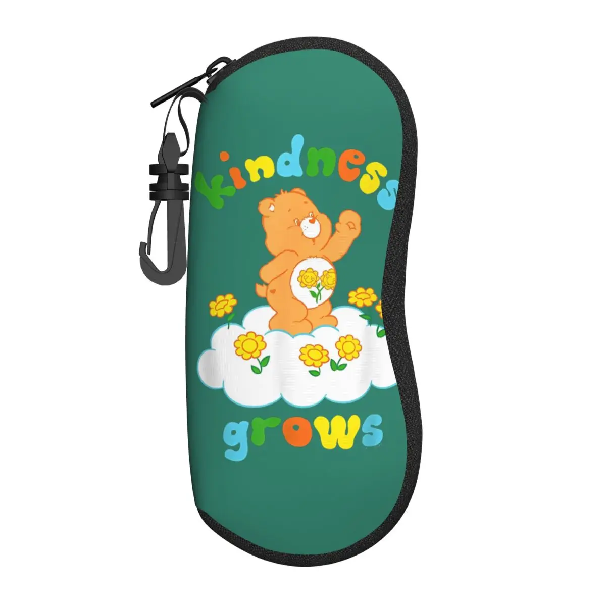 

Care Bears Friend Bear Kindness Grows Rainbow Glasses Case Men Women Convenient Sunglasses Protector Protector Glasses Box