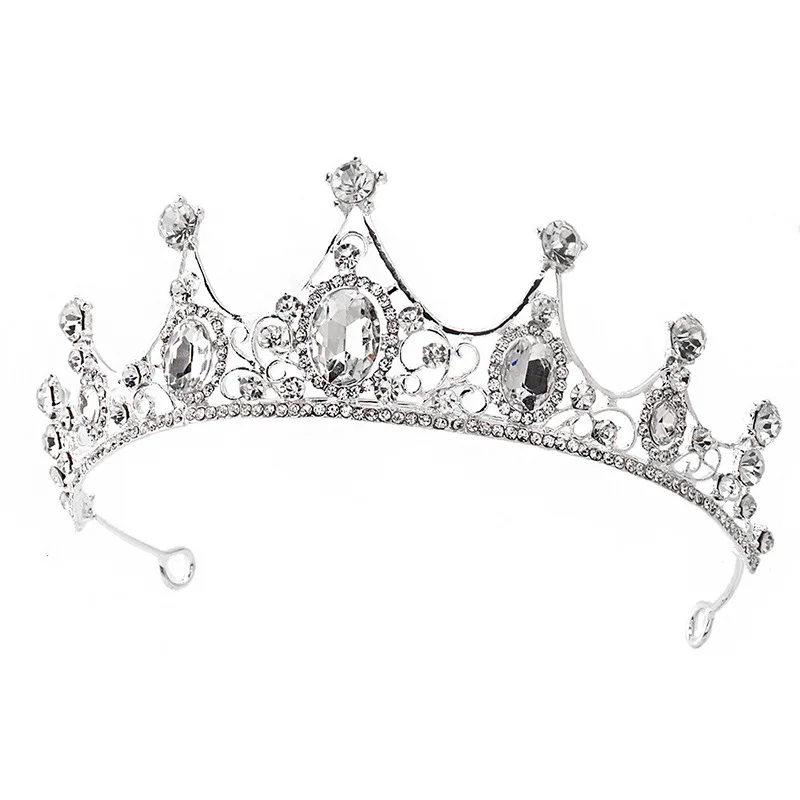 Diademi di cristallo barocco corvi accessori per capelli corona di pietre preziose diadema per le donne gioielli da sposa per capelli da sposa