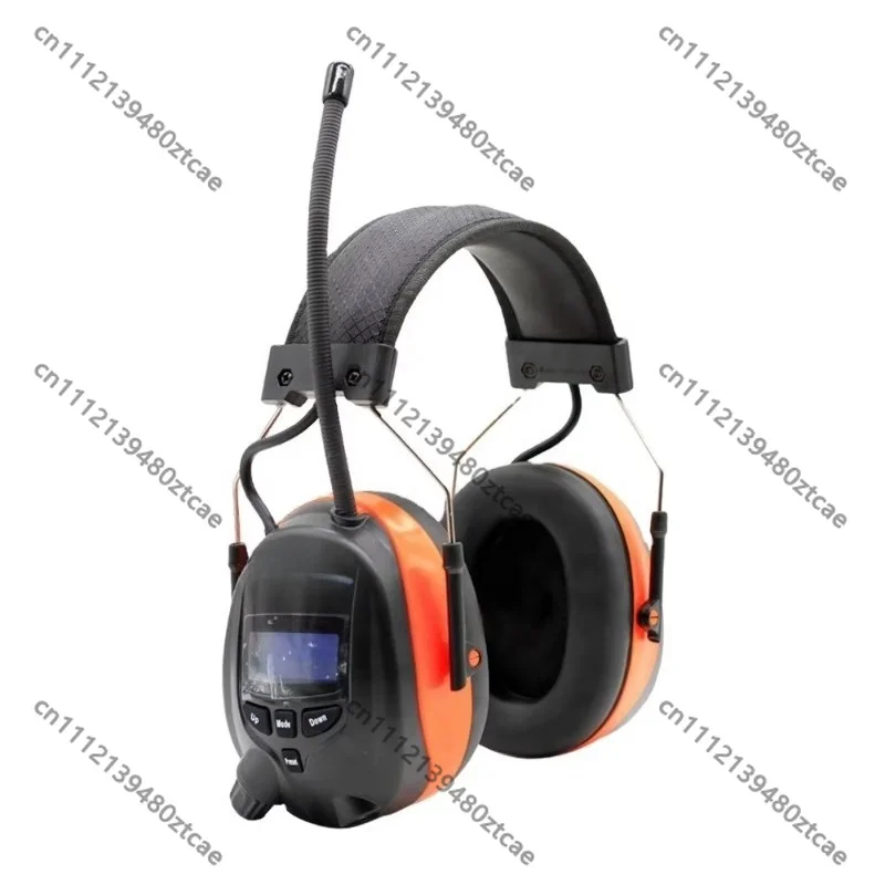 Noise Isolation Hearing Protection Earmuffs Bluetooth Connect DAB+ FM Radio Rechargeable Safety Ear Defenders