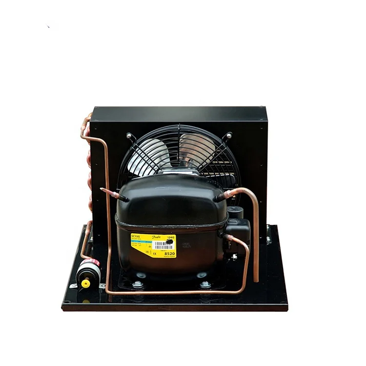 1/4HP 220-240V 50HZ 134a  SECOP Hermetic Compressor Cold Storage Refrigeration Condensing Unit