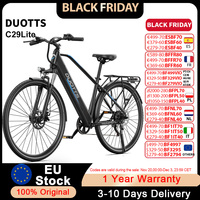 DUOTTS C29 Lite Electric Bike,36V 13AH,Dual Disc Brakes, 250W Motor 25km/h Electric Bicycle,27.5 Inch Tire City Commuter Ebike
