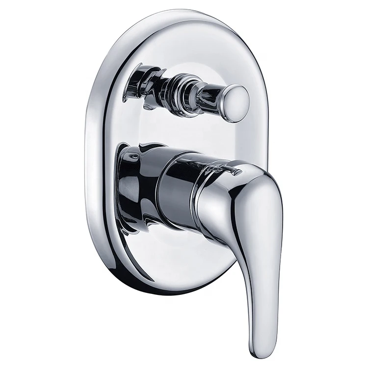 

Bathroom accessory in-wall two way shower mixing diverter valve concealed faucet