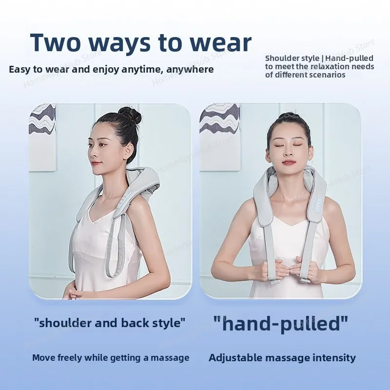Multifunctional Household Imitation Human Hand Cervical Spine Neck Shoulder Neck Trapezius Massager Neck Protector Massage Shawl