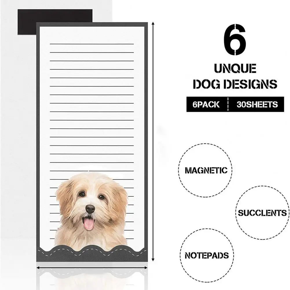Magnetic Notepads for School Eco-friendly Cartoon Magnetic Note Pads for Fridge Save Time with Versatile Home for Refrigerator