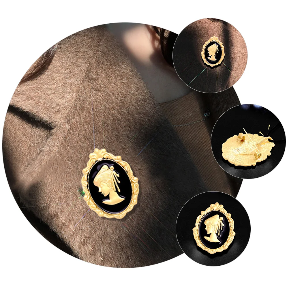 

SHERCHPRY Elegant Rhinestone Brooch for Women Wedding Party Fashion Jewelry Accessory Dainty Embossed Pin Gift