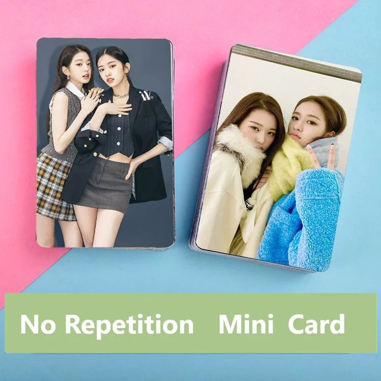 

No Repetition An YuJin Jang Won Young CP Photo Mini Card Wallet Lomo Card With Photo Album Fans Collection Gift