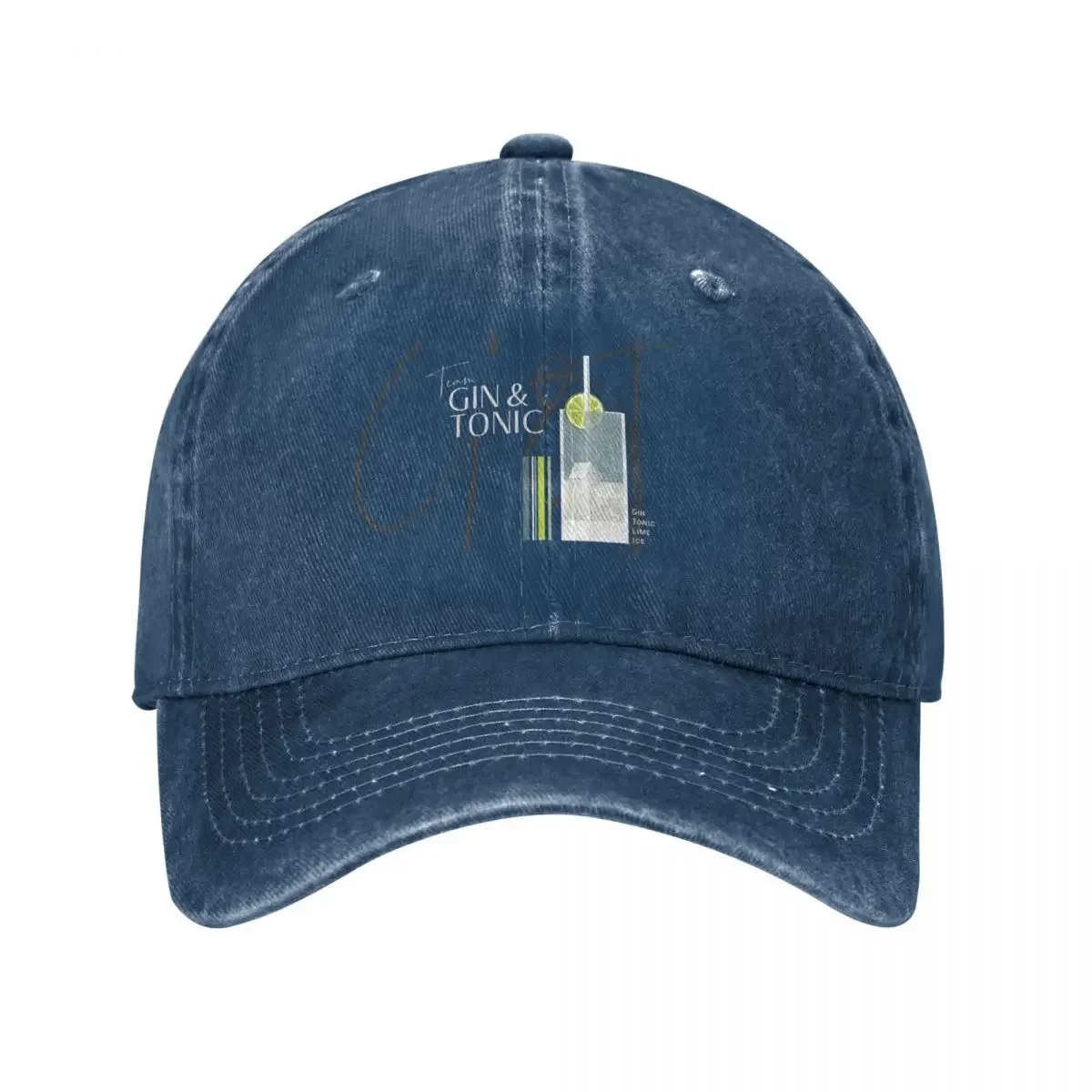 Night Out with Team Gin & Tonic. The perfect G&T. Caroline Laursen original Baseball Cap Kids Hat funny hat Golf Women Men's