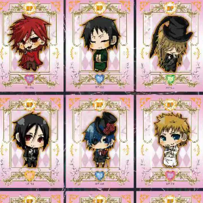 Black Butler Collectible Trading Cards Special Price Wholesale Exchange 2025 Collection Playing Card Party Games
