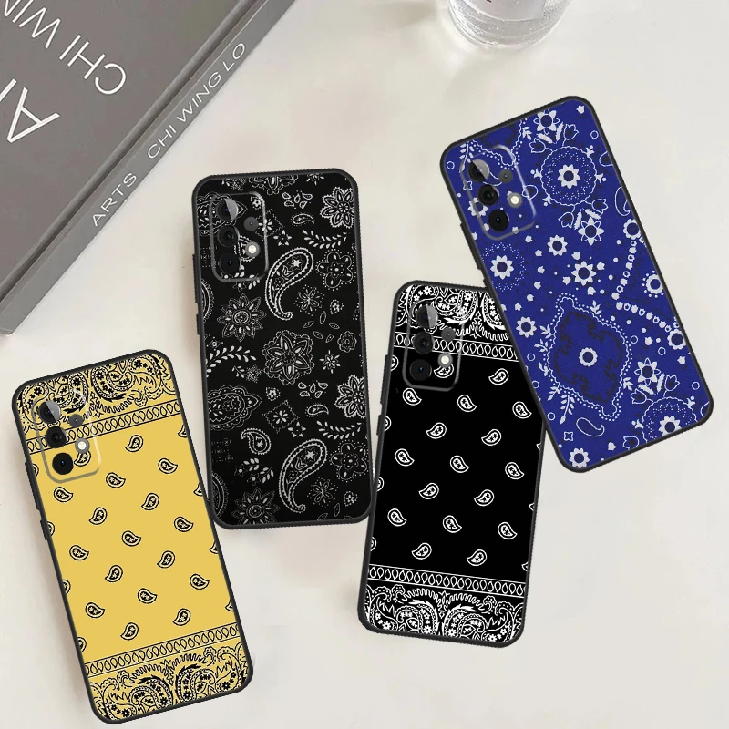 

Bandana Paisley Pattern Case For Samsung Galaxy A14 A24 A34 A54 A15 A25 A12 A22 A32 A52 A51 A71 A13 A33 A53 Cover