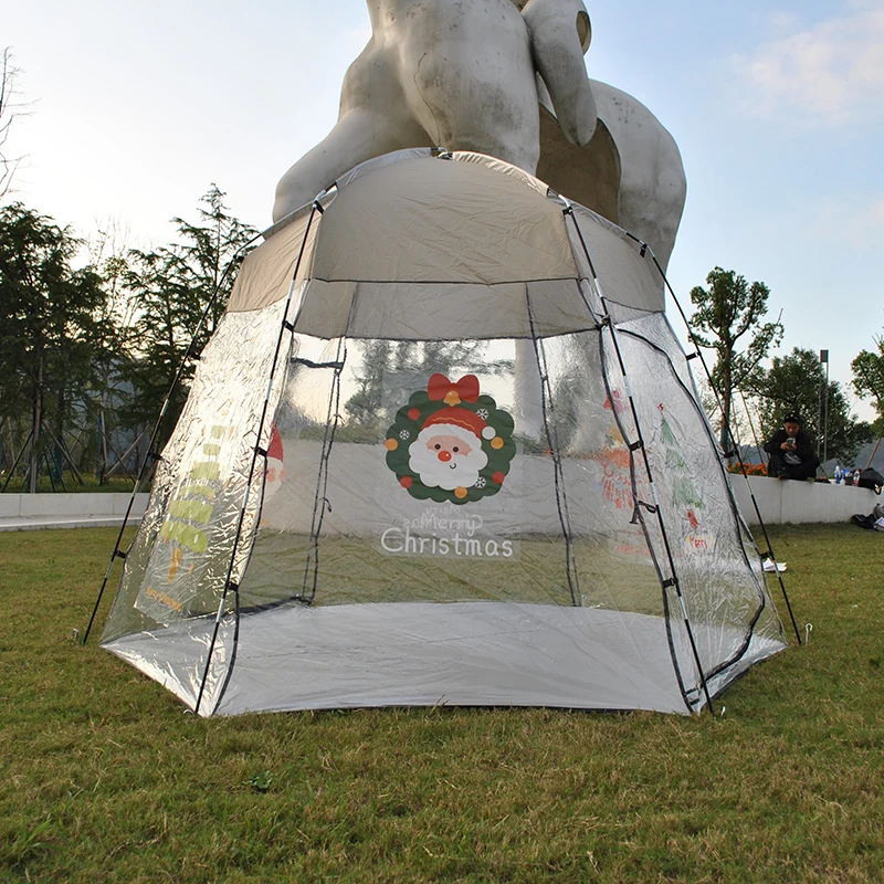 Transform Your Festivities with Versatile Activity Tent, Suitable for Halloween, Christmas, Easter, STICKERS NOT INCLUDED