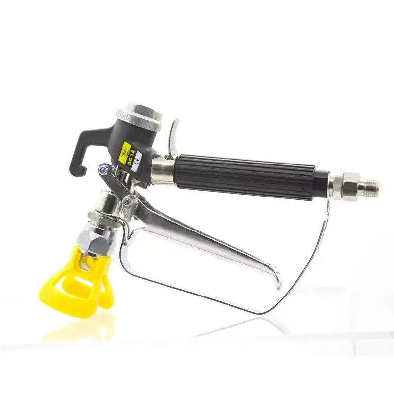 Imagem -02 - Pressão Giratória Pistola Airless Máquina de Pulverização Pintura Guarda Dica In-line Airless Suntool-ag14 Alta
