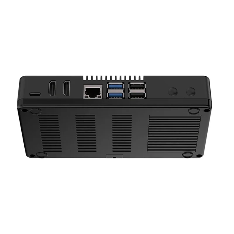 ABJF-For Argon ONE V5 حافظة واقية لـ Raspberry Pi 5 حاوية ألومنيوم متينة نظام تبريد محسن