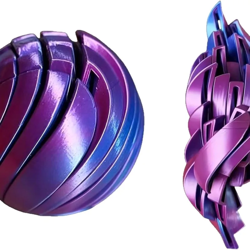 MACH-Alívio do estresse para jovens para VIOLA-Para BALL Fidget compatível com Slime impresso em 3D