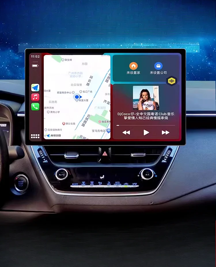 

Applicable to Toyota Corolla, Leiling Rongfang Willanda central control display large screen navigation all-in-one machine