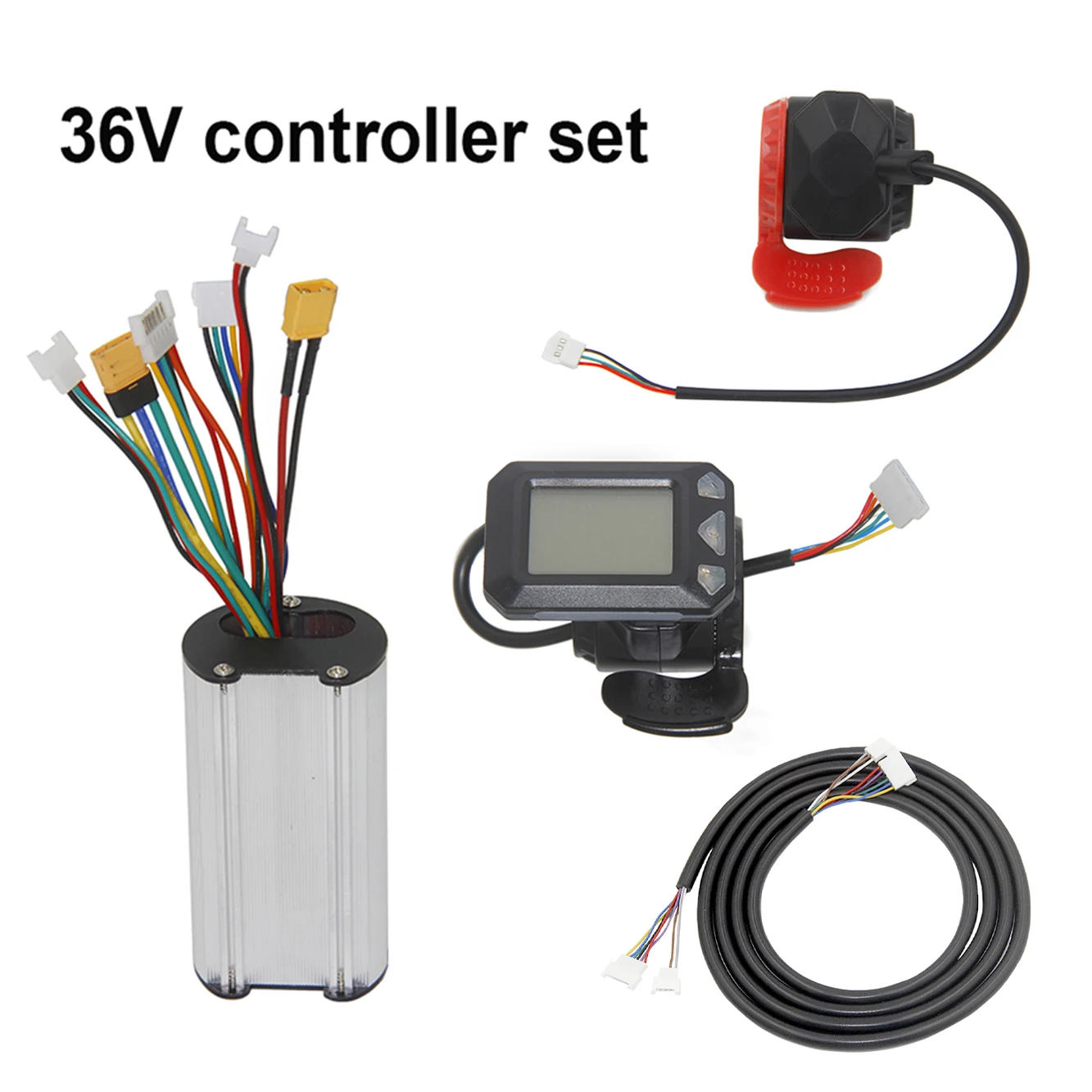 

24V250W 36V 350WE электрический велосипедный контроллер тормозной ЖК-дисплей набор контроллер электрического скутера аксессуары для электрического велосипеда