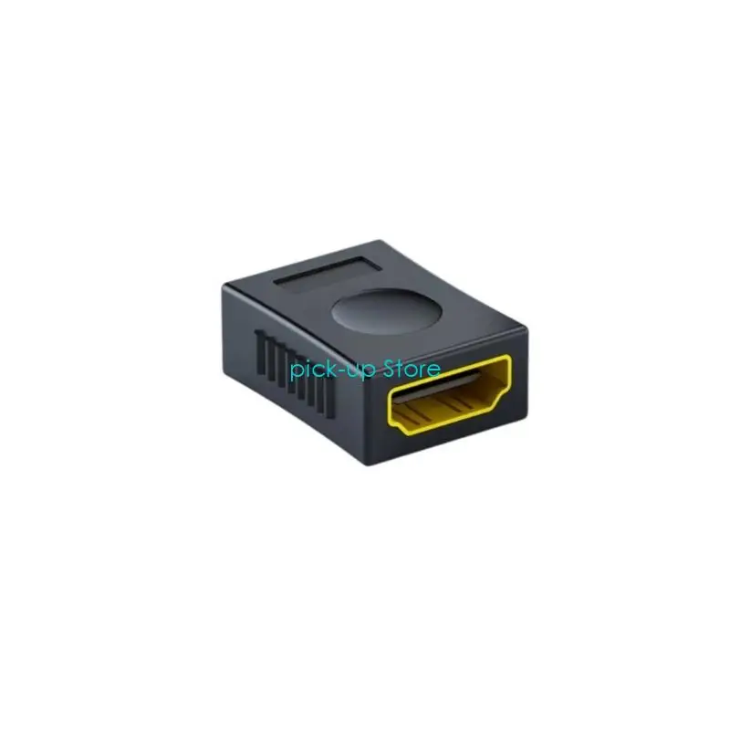 

Q5WA HDTV Female to HDTV Female Coupler Connector Adapter Extender Support 4K@60Hz/2K@144Hz for Laptop PC Accessories