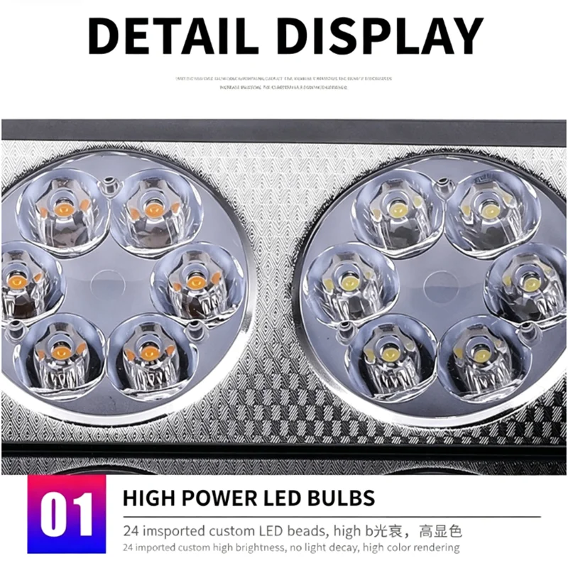 sucker  Lights Car LED Strobe Light Red/Blue Amber/White Signal Lamps Flash Dash Emergency Flashing Windshield Warning Light 12V