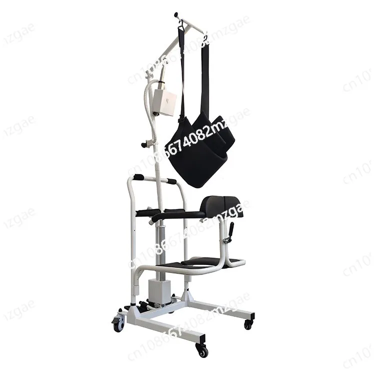 

Medical Wheel Toilet Hydraulic Lift Chair Move Nursing Patient Transfer Commode Chair