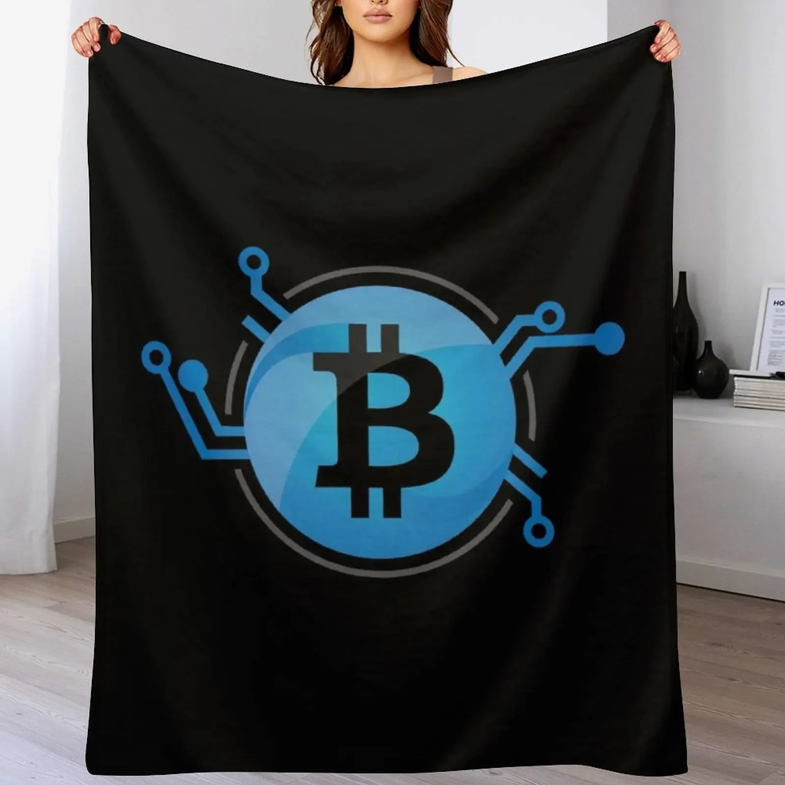 

Bitcoin Throw Blanket Moving blankets and throws Comforter Decorative Throw Blankets