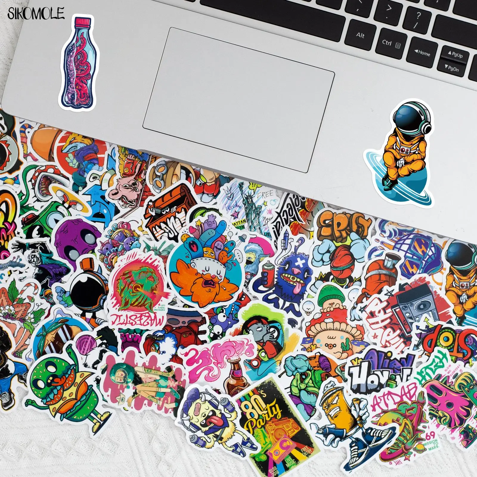 10/30/50PCS Fashion Cartoon Street Graffiti Stickers Cool DIY Toy Car Skateboard Motorcycle Laptop Waterproof Decal Sticker F5