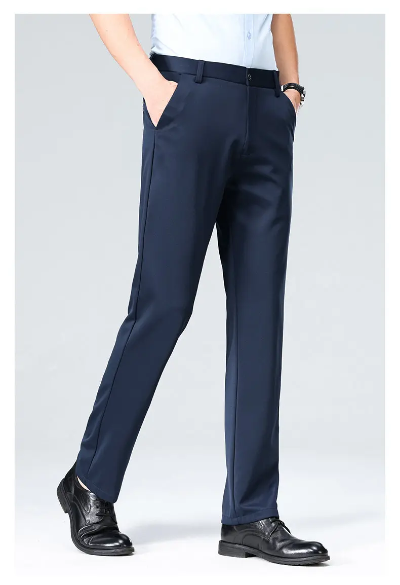 Mens Golf Pants with 4 Pockets Stretch Lightweight Quick Dry Breathable Slacks Casual Work Dress Pants for Men