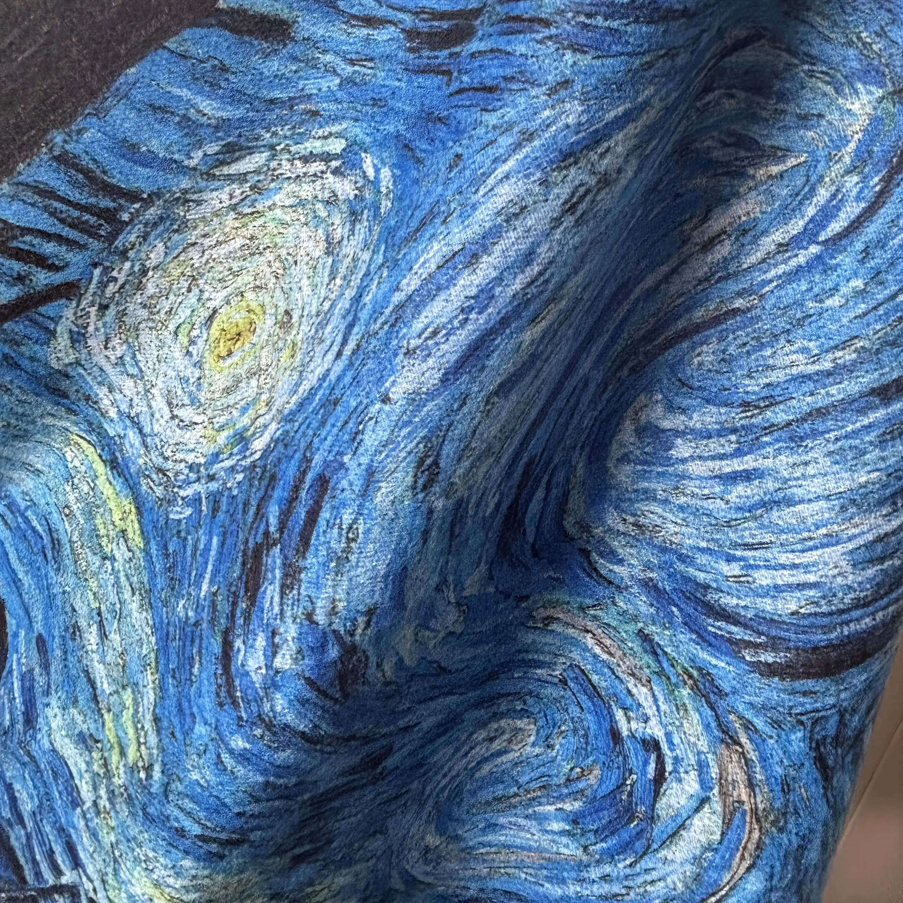 Women's Vintage Printed Scarf Shawl with Fringes - Winter Warm Fashion Accessory, Bright Concentric Circle Design Perfect for Ca