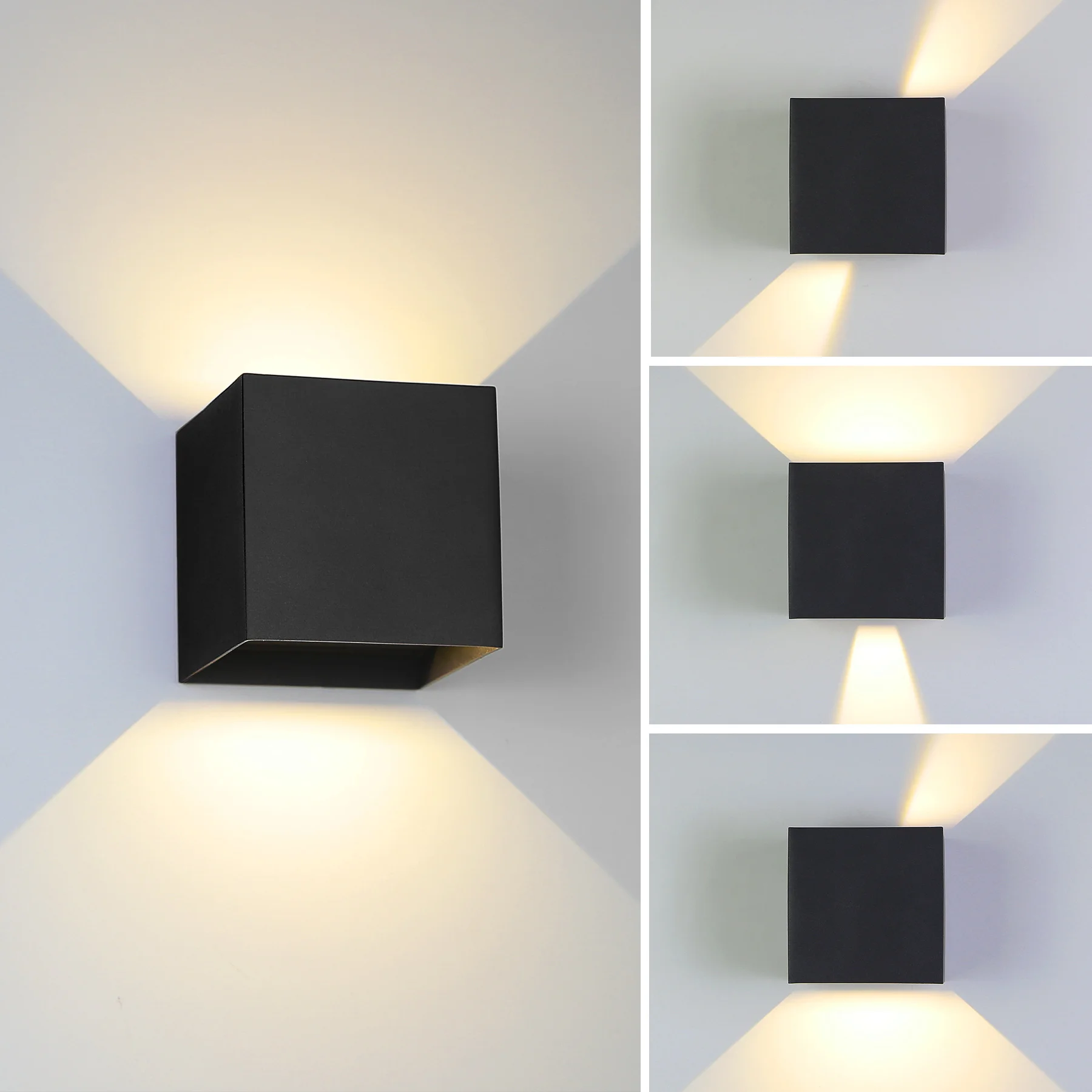 Home Wall Light LED Modern Decoration Garden Street Fense Lamp Outdoor Lighting Fixture Night Light Waterproof Led Wall Lamp