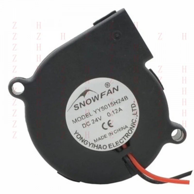 

XXZ ДЛЯ 5015 Вентилятор турбины с двойным шарикоподшипником YY5015H24B 24 В 0,12 А