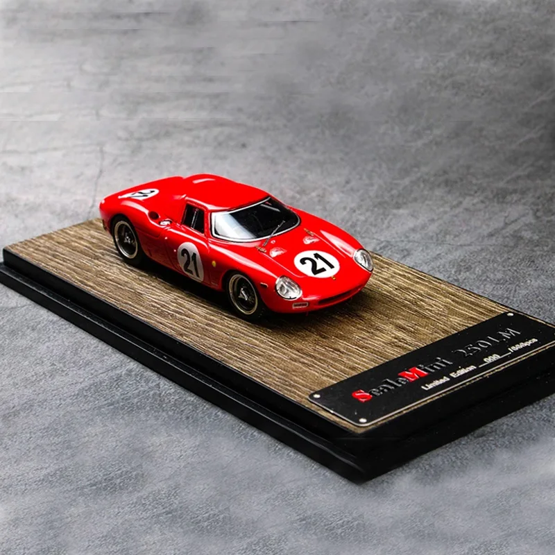 ScaleMini-modelo de coche Luxy 1:64 para 250 LM, coche deportivo de resina simulada, edición limitada, supercoche, juguetes de colección, regalo