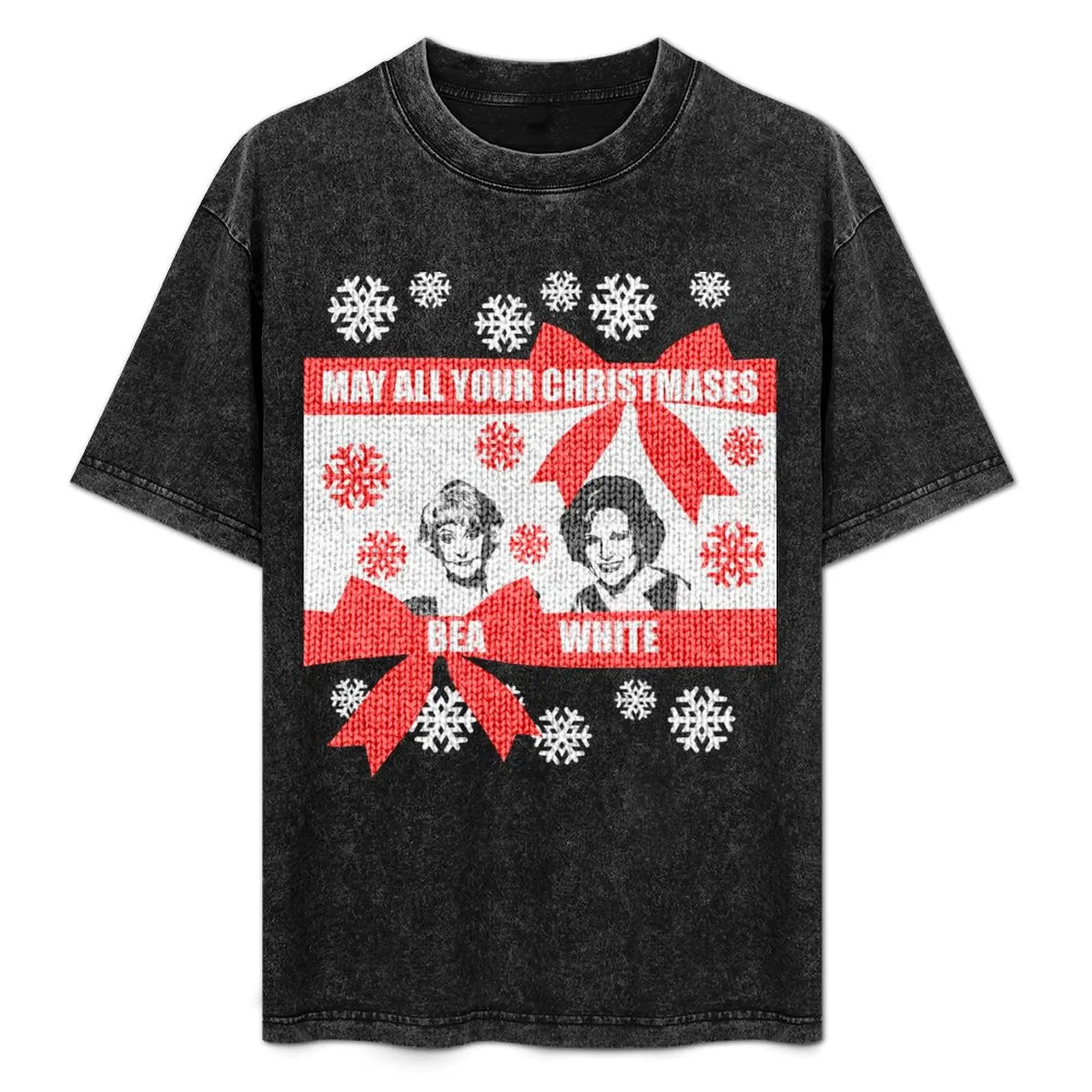 May all your christmases T-Shirt anime clothes korean fashion mens t shirt