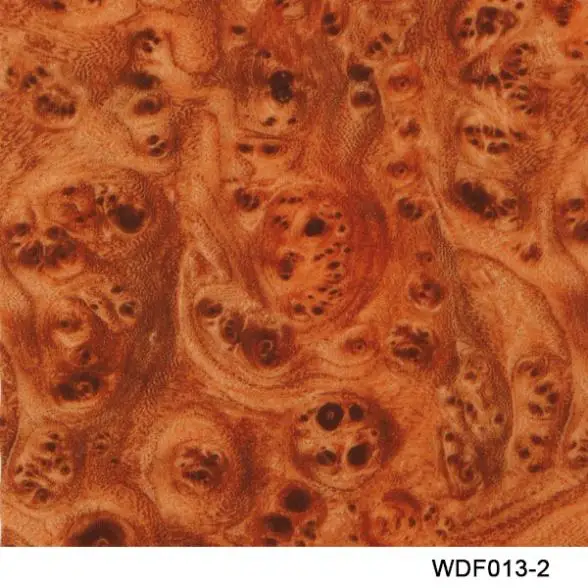 WDF223 Decorative Material 10 Square Width 1m Cork Wood Water Transfer Printing Pattern