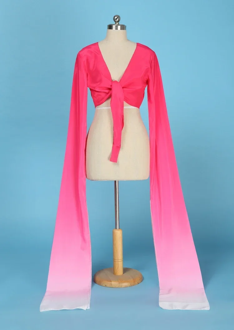 Chinese Classical Operas Clothes Girls Folk Dancing Custome Women's Long Sleeve Dancing Wear