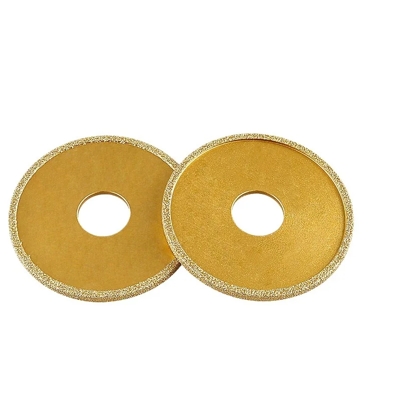 For stone straight-edge, flat profile, brazed diamond grinding wheel, grinding disc, tile marble grooving tool