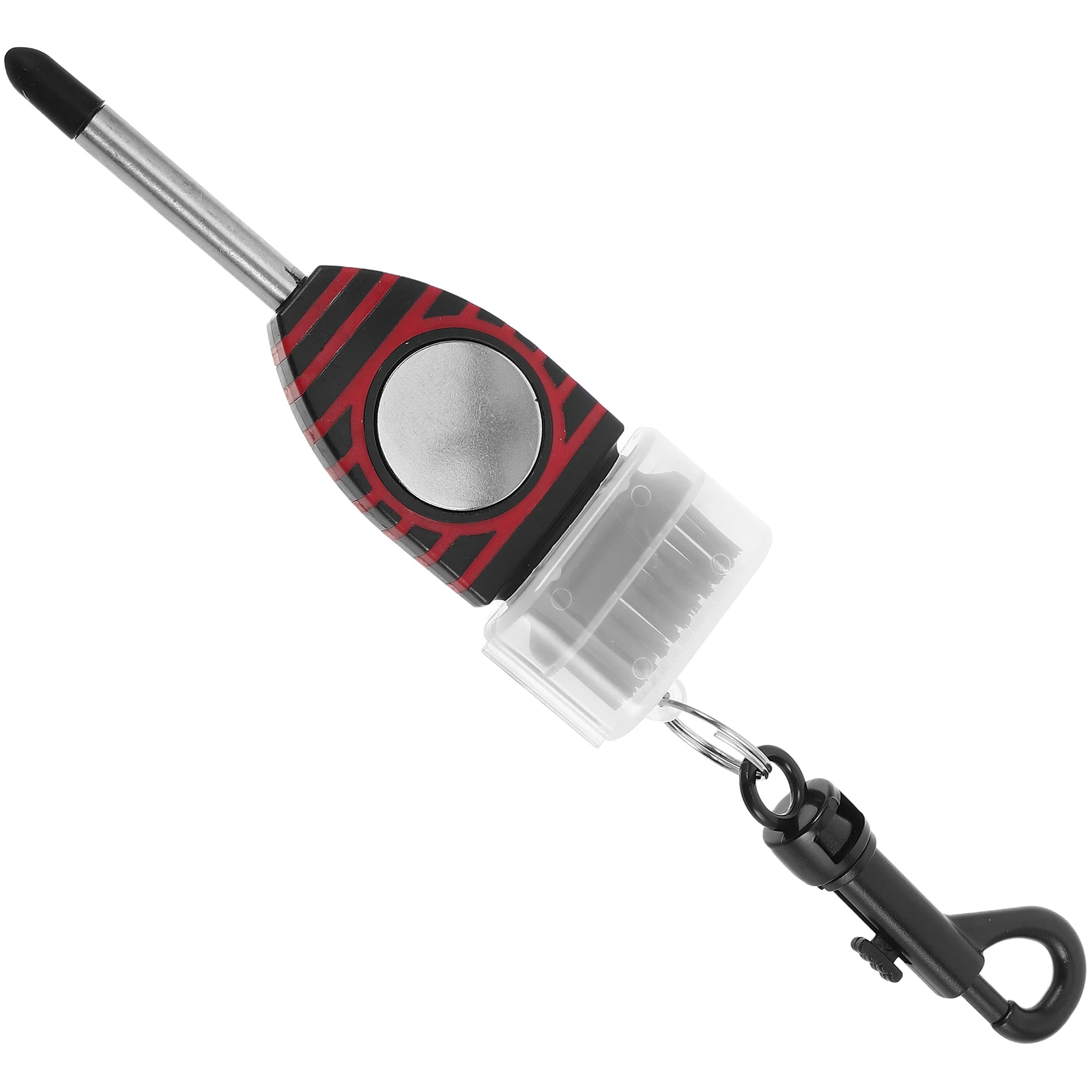 

Golf Cleaning Brush Stainless Steel Groove Sharpener Plastic Handle Essential Accessory for Golf Club Maintenance