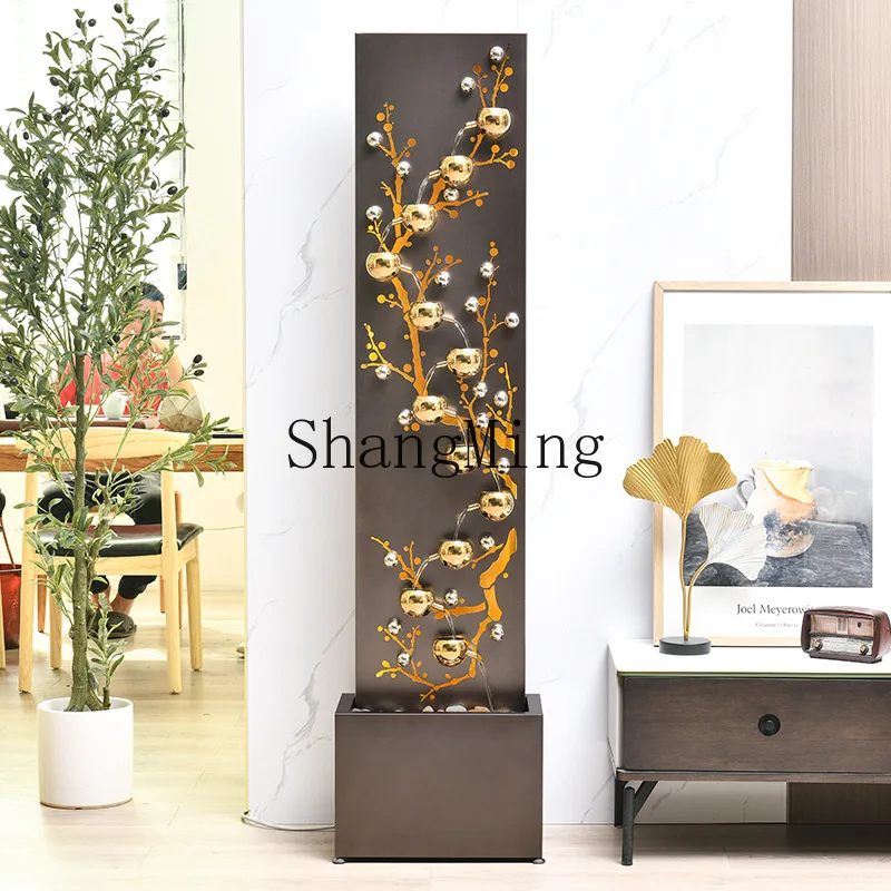 CL  Flowing Water Fountain Ornament Living Room Indoor Entrance Water View Home Furnishing Joe Ornament Ornament