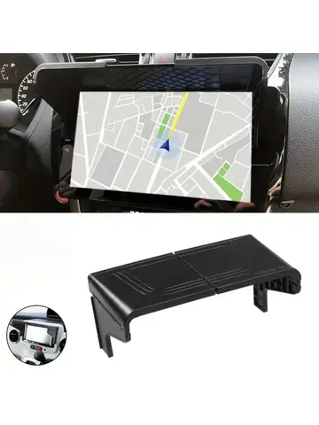 Car GPS Navigation Sun Shade 7-12 Inch Anti-Glare Visor Display Screen Cover Auto Interior Accessory Universal Fit Easy Install