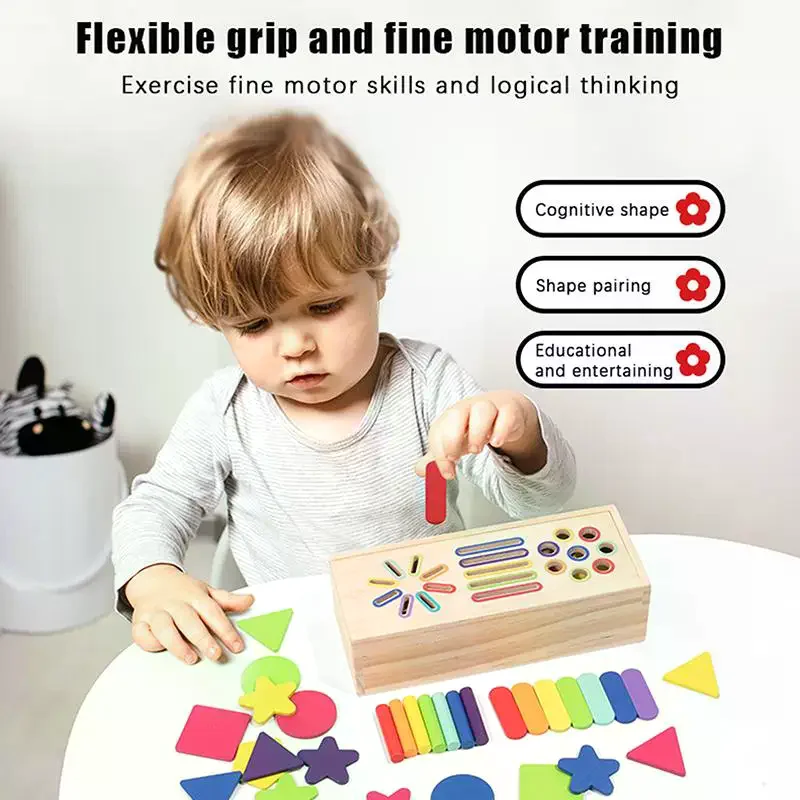 3D-геометрические деревянные ф – обзор и цена Kids Education Tools