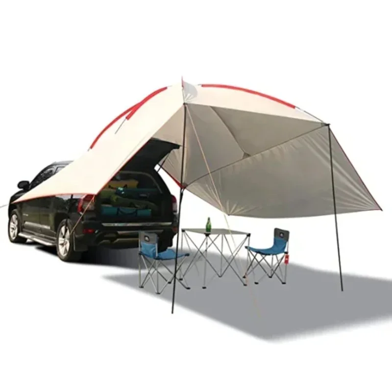 

Portable car rear awning tent sunshade shelter for camping outdoor SUV beach