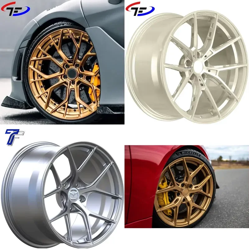 Rueda de Aleación para Auto i YXQ Mag de 18 Pulgadas, Diseño Multirradio, Acabado Negro y Rojo, 4x100 5x114 PCD, ET 35mm, Nuevas Ruedas de Repuesto