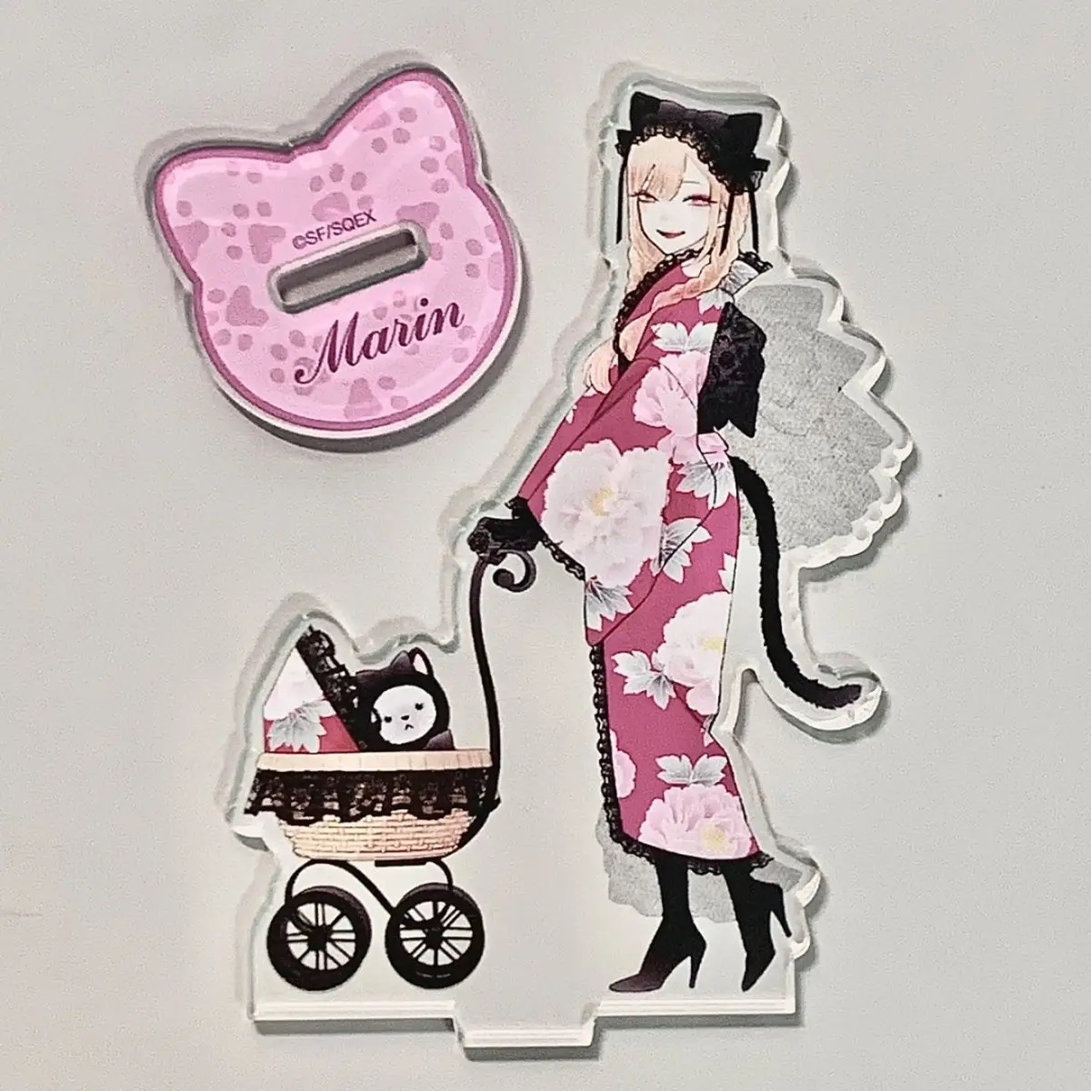 마이 드레스 업 달링 아크릴 스탠드 키타가와 마린 고양이 기모노 피규어 애니메이션 굿즈 컬렉션 데스크 장식품 친구 선물