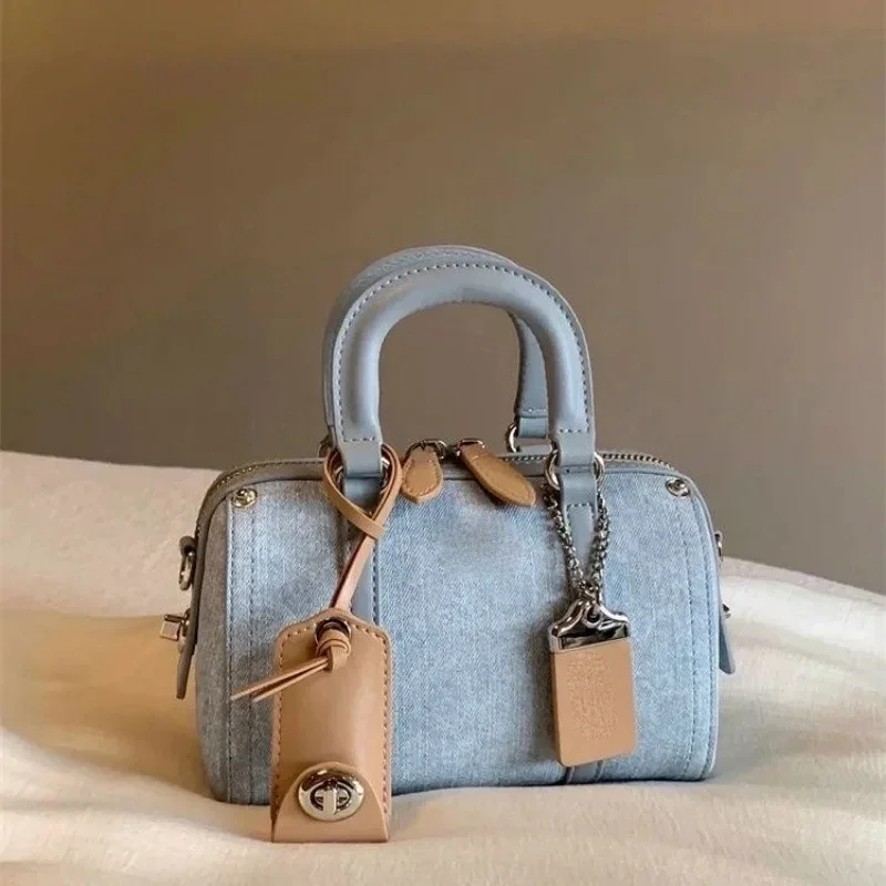 Luxury Bag Platinum Blue Sea Pillow Bag for Women's Handbag 2024 New Versatile Single Shoulder Crossbody Bag Designer Bags