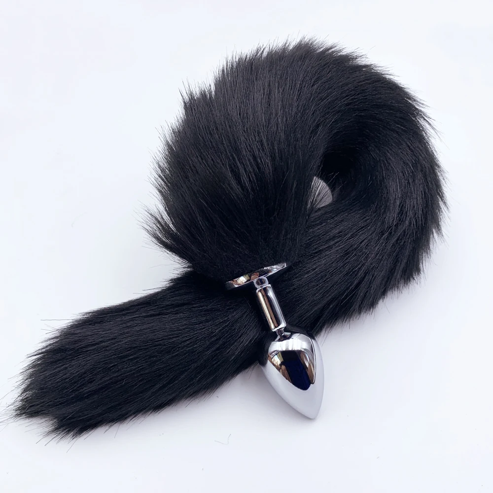 4 Sises Fox Tail Anal Plug Role-playing Prostate Massager Anus Training Dog Tail Butt Plug Dildo Adult Toys for Couple Women Men - Image 5