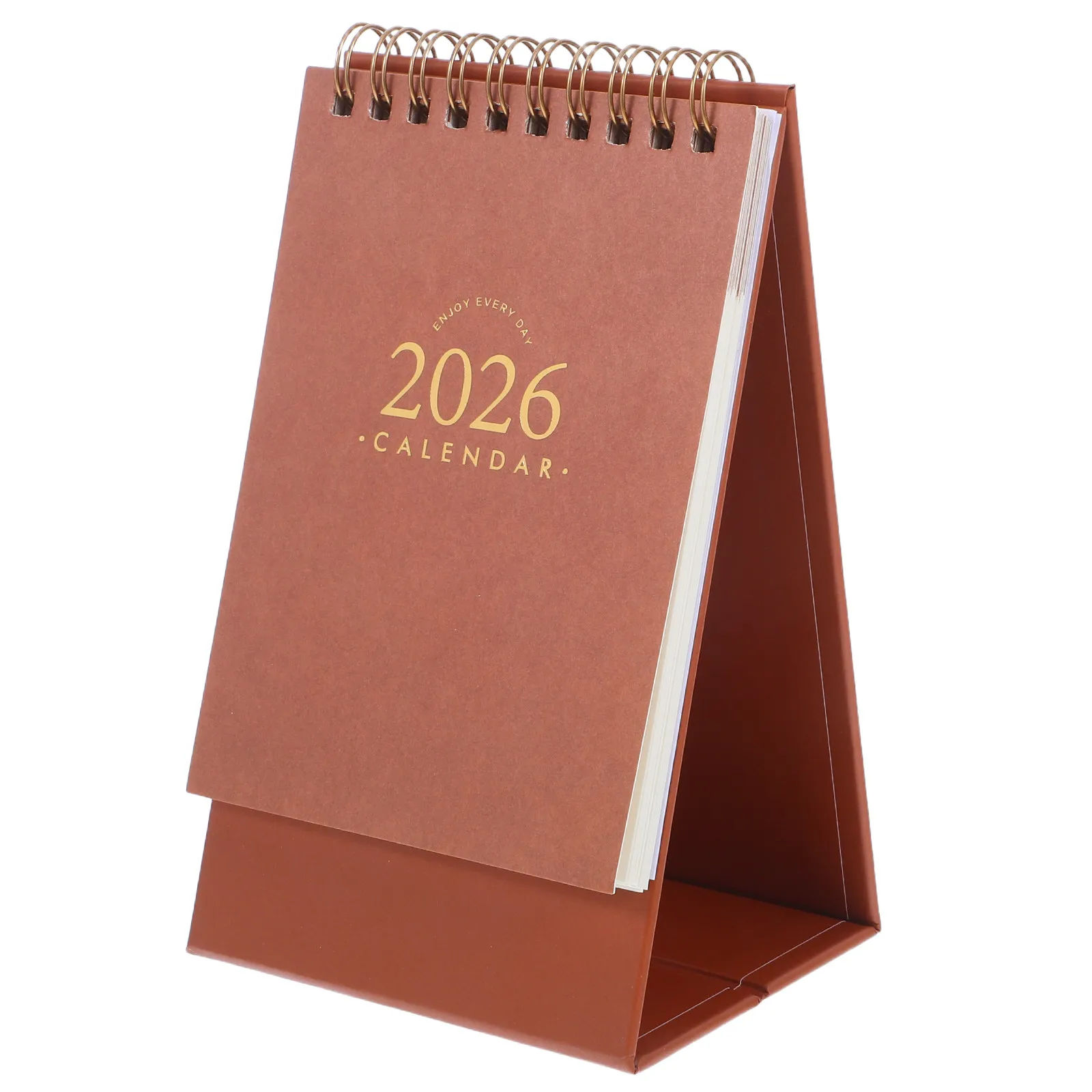 

Minimalist 2025.9-2026.12 Desk Calendar Small Desktop Monthly Planner Office Home School Twin-Wire Compact Flip Calendar